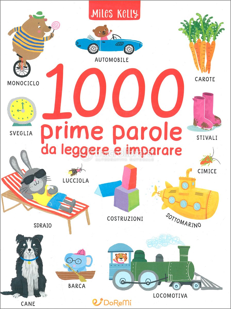 1000 Prime Parole da Leggere e Imparare — Libro