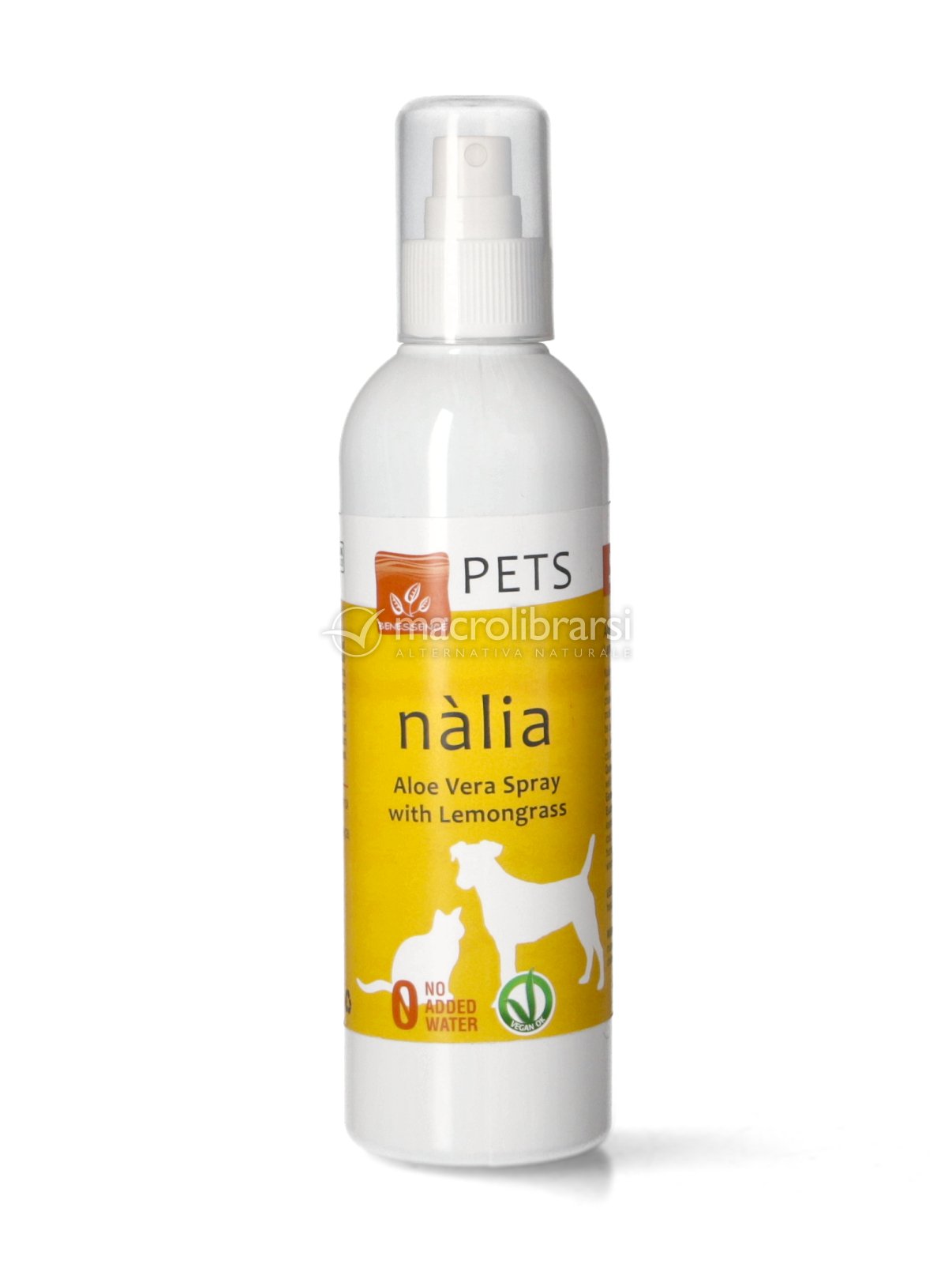 Nalia - Aloe Vera Spray con Citronella per Cani e Gatti di Benessence 