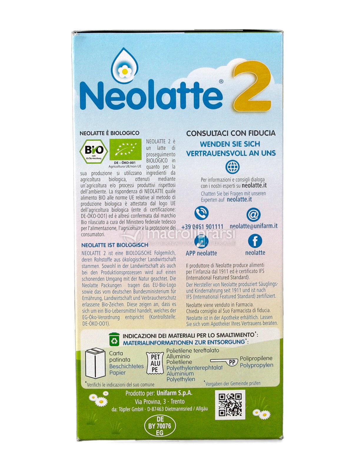 neolatte 1 bio