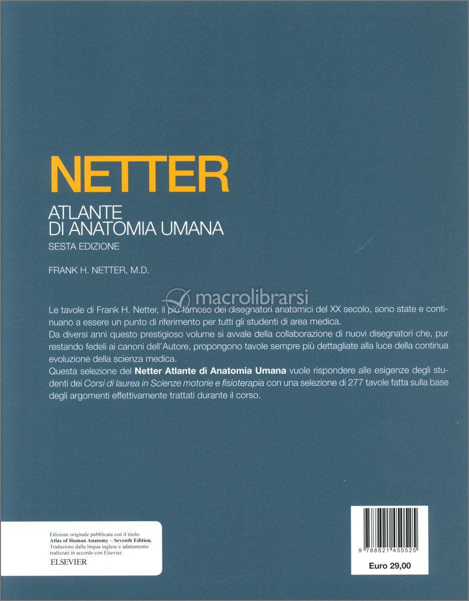 Anatomia per Farmacia. Atlante anatomia umana. Selezione tavole