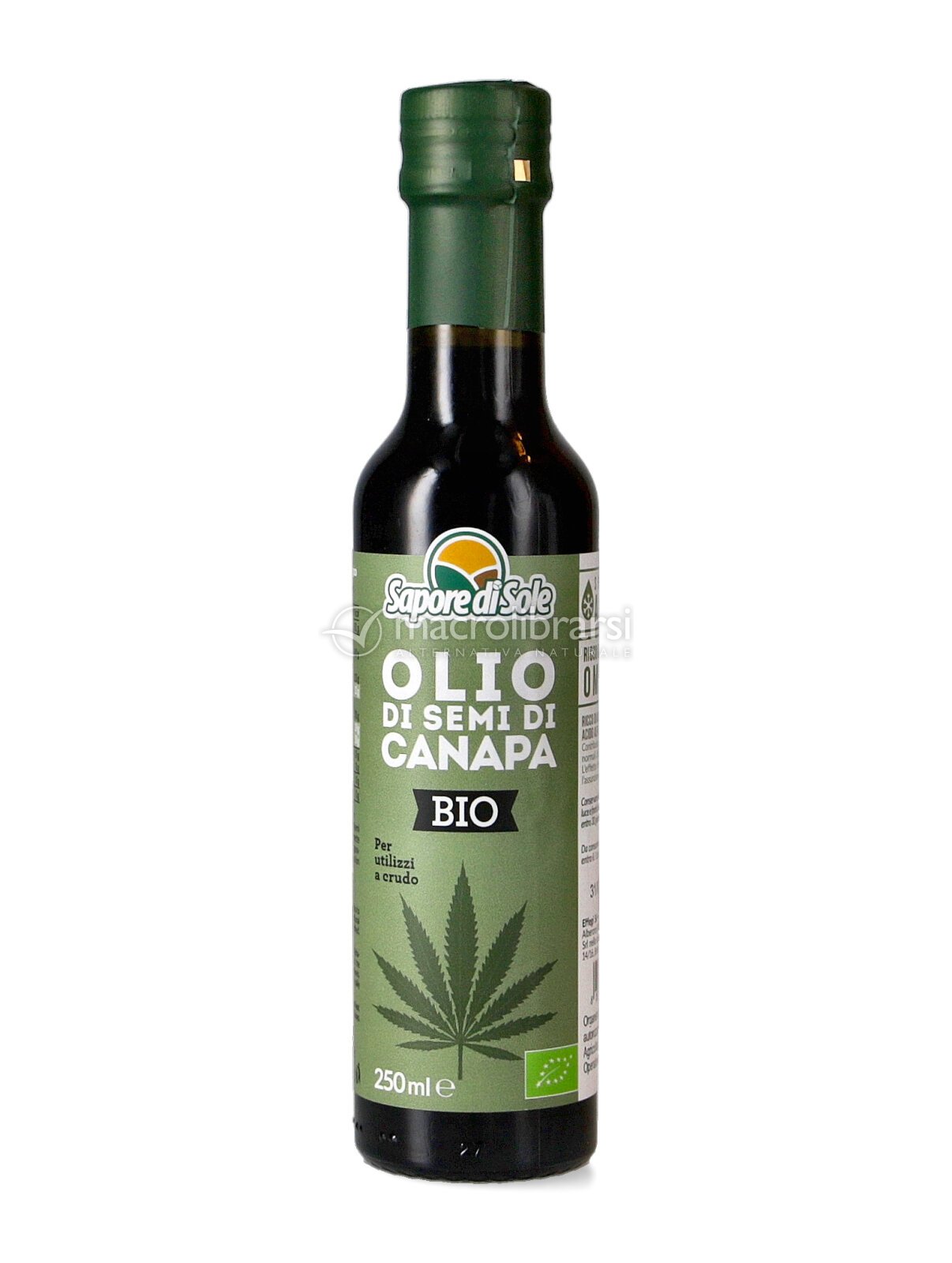 Olio di Semi di Canapa Bio - Sapore di Sole
