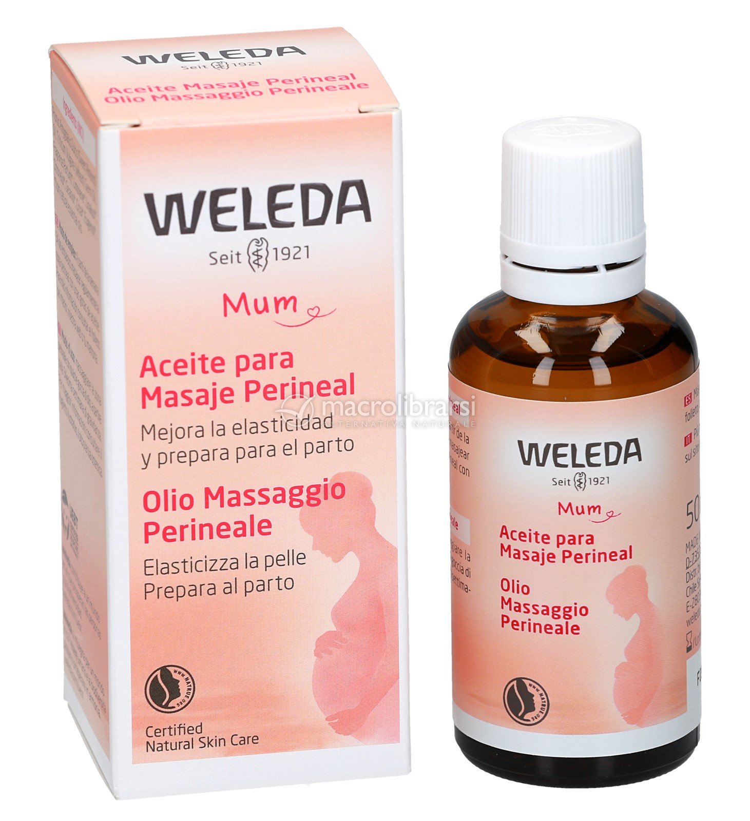 Linea MAMA - Olio 9 mesi Weleda 50ml, per la gravidanza