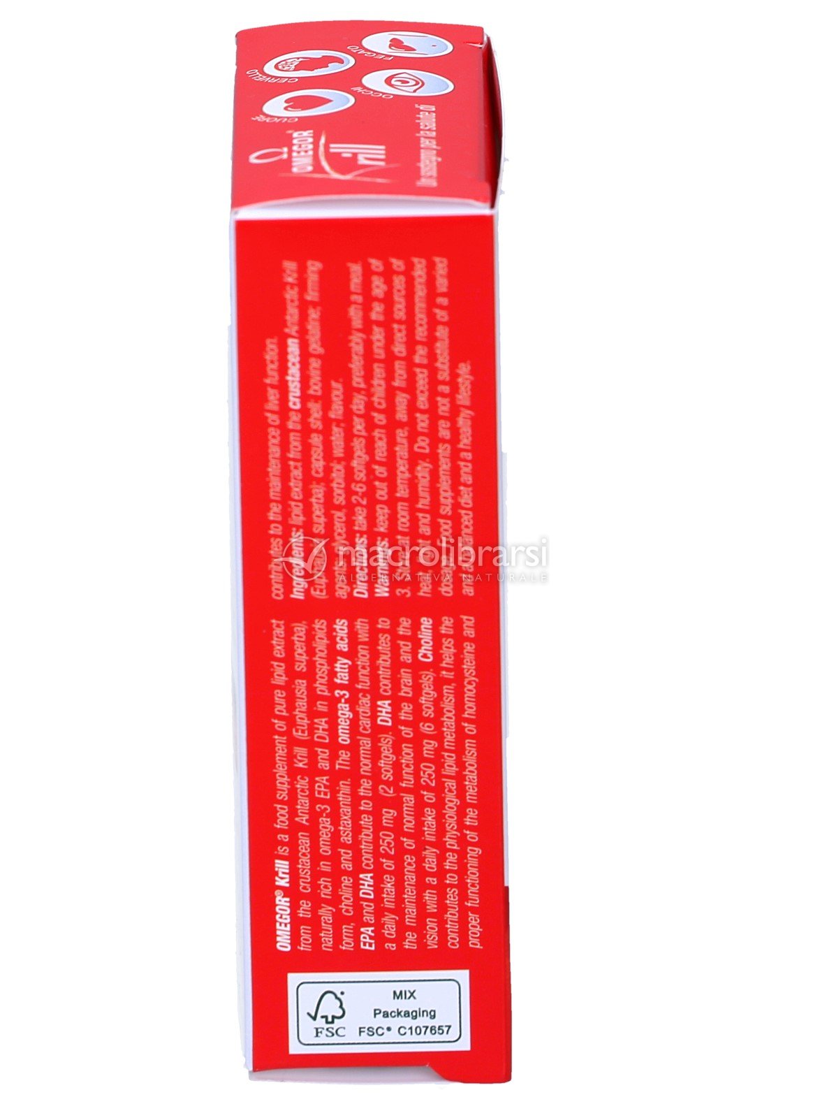 Omegor Krill - Olio di Krill Super Concentrato di U.G.A. Nutraceuticals -  Macrolibrarsi.it