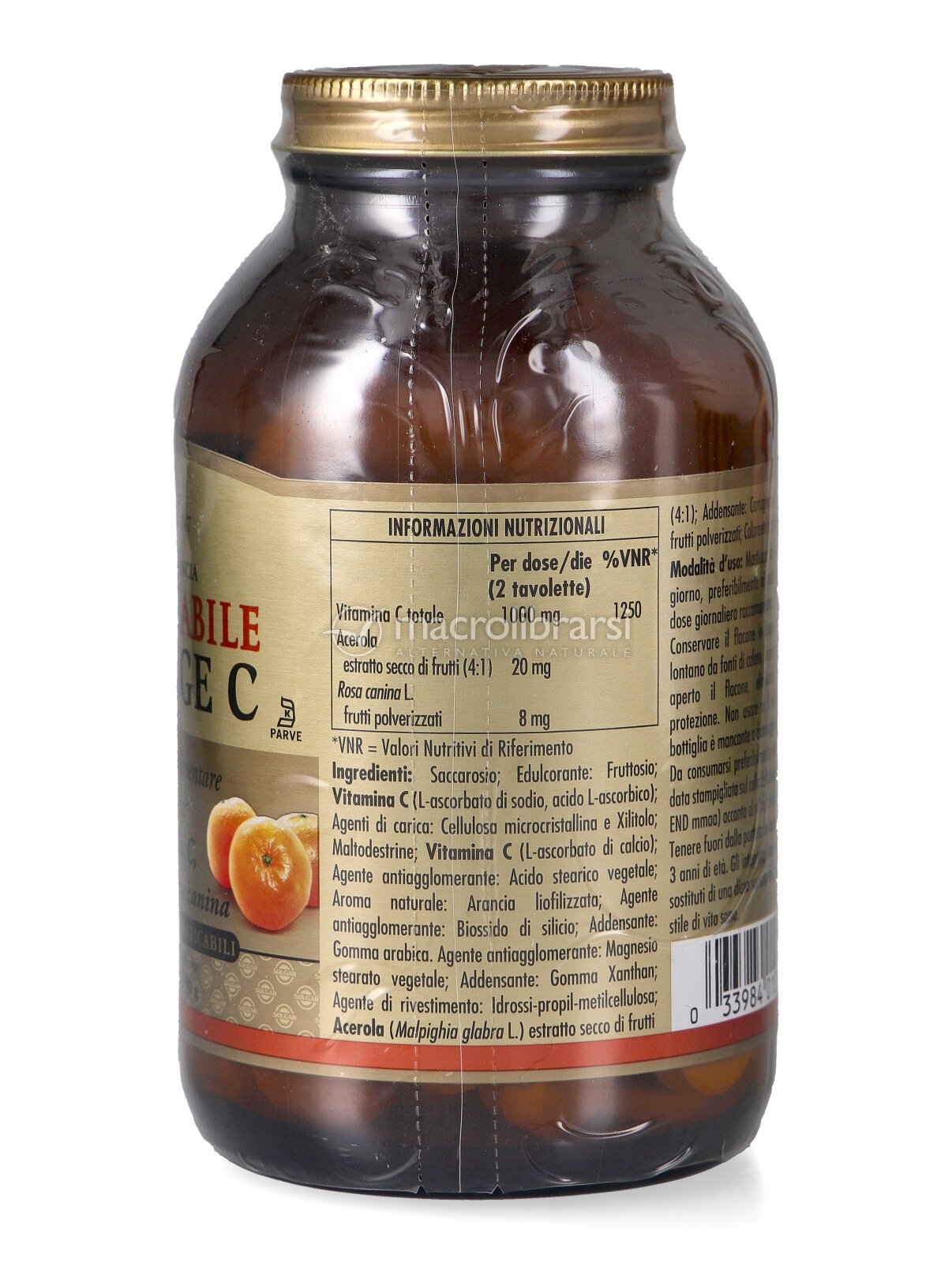 masticabile orange c