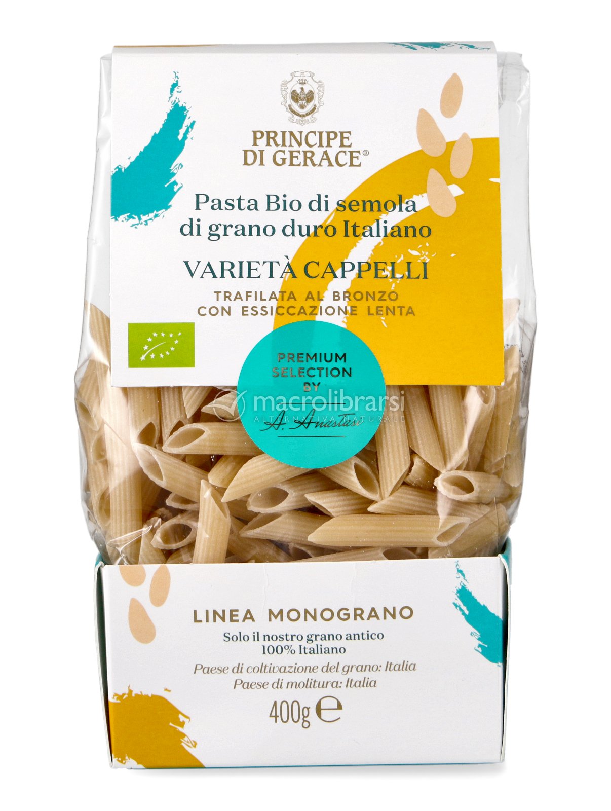 Penne Bio di Grano Cappelli Principe di Gerace® di Mediterranea Food