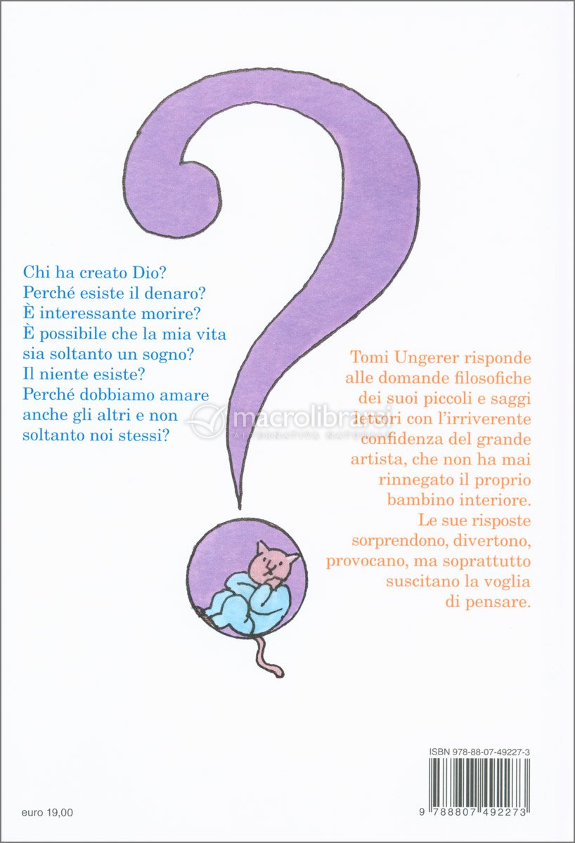 Perché Io Sono Io e Non Sono Te? — Libro di Tomi Ungerer