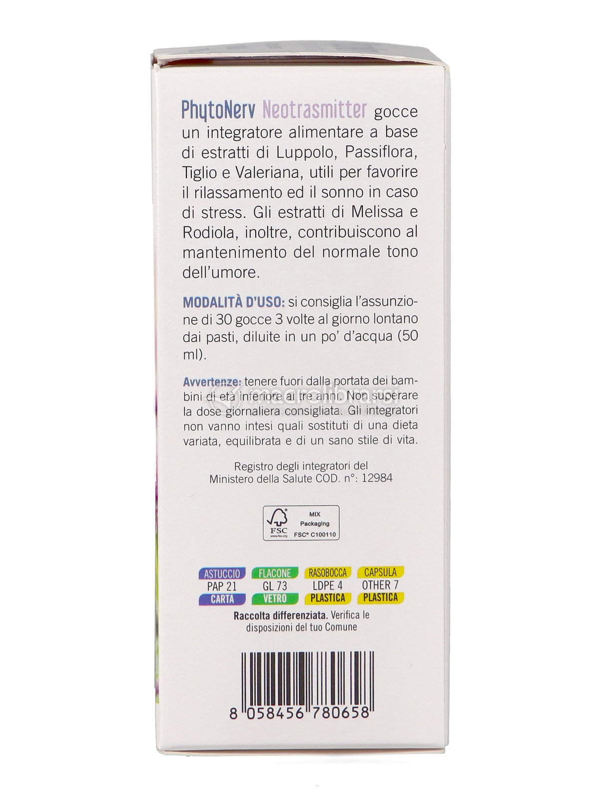 Phytonerv Sos Spray Orale 30 Ml | Dispositivo Medico Per Il Benessere Della Bocca