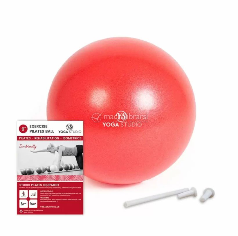 Palla Morbida Per Pilates 22cm | In PVC Per Esercizi Di Rilassamento E Rinforzo Muscolare - Foto 2