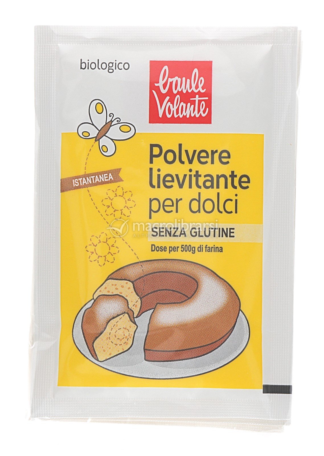 Polvere Lievitante per Dolci Istantanea di Baule Volante 