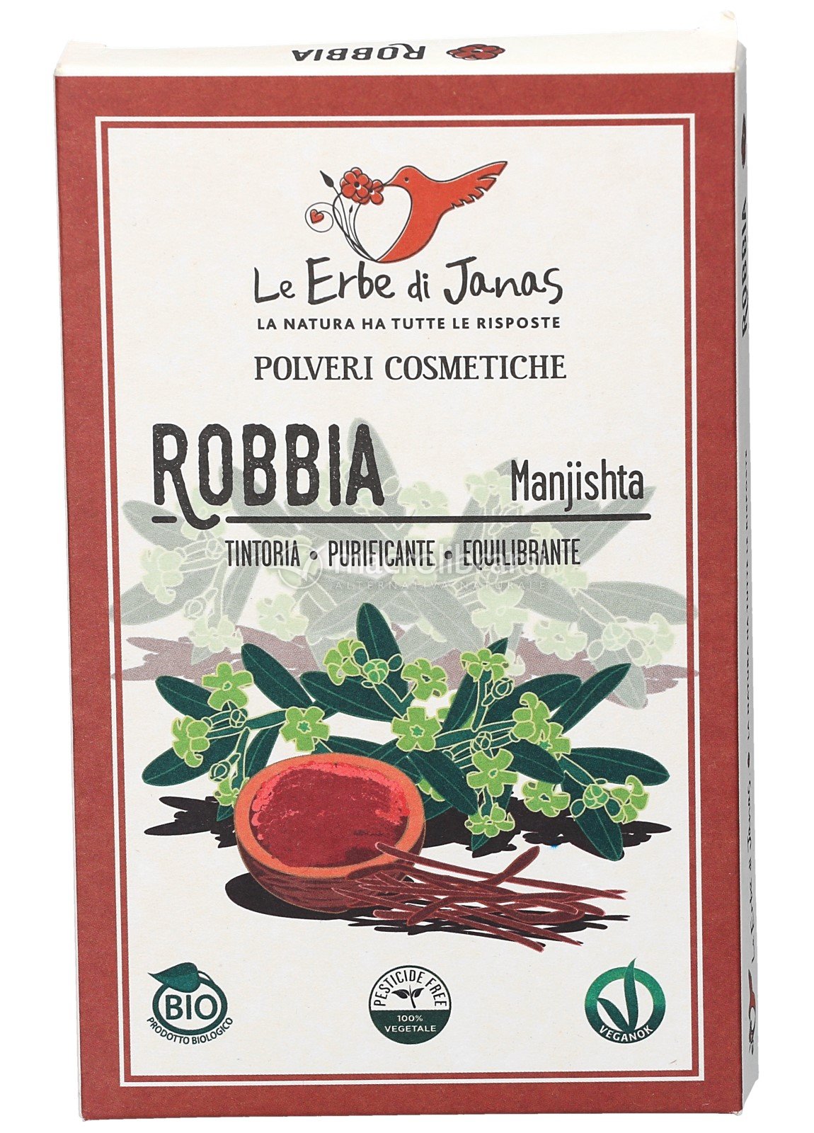 Robbia Tintoria In Polvere - Colorante Naturale 100% Per Tessuti, 500g, Colori Dal Rosa Al Rosso - Foto 4
