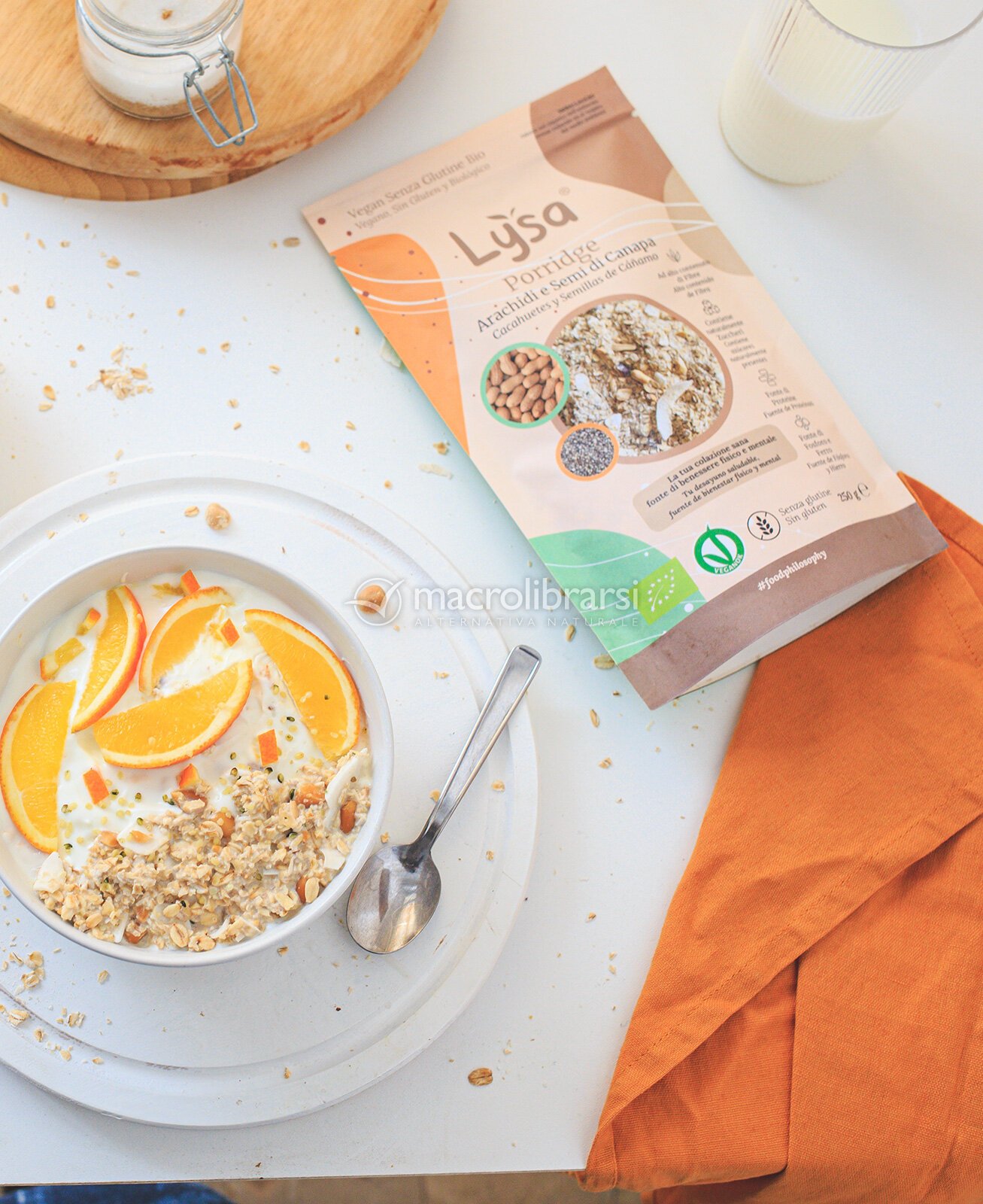 Fiocchi di Avena senza glutine Bio - Lysa Food