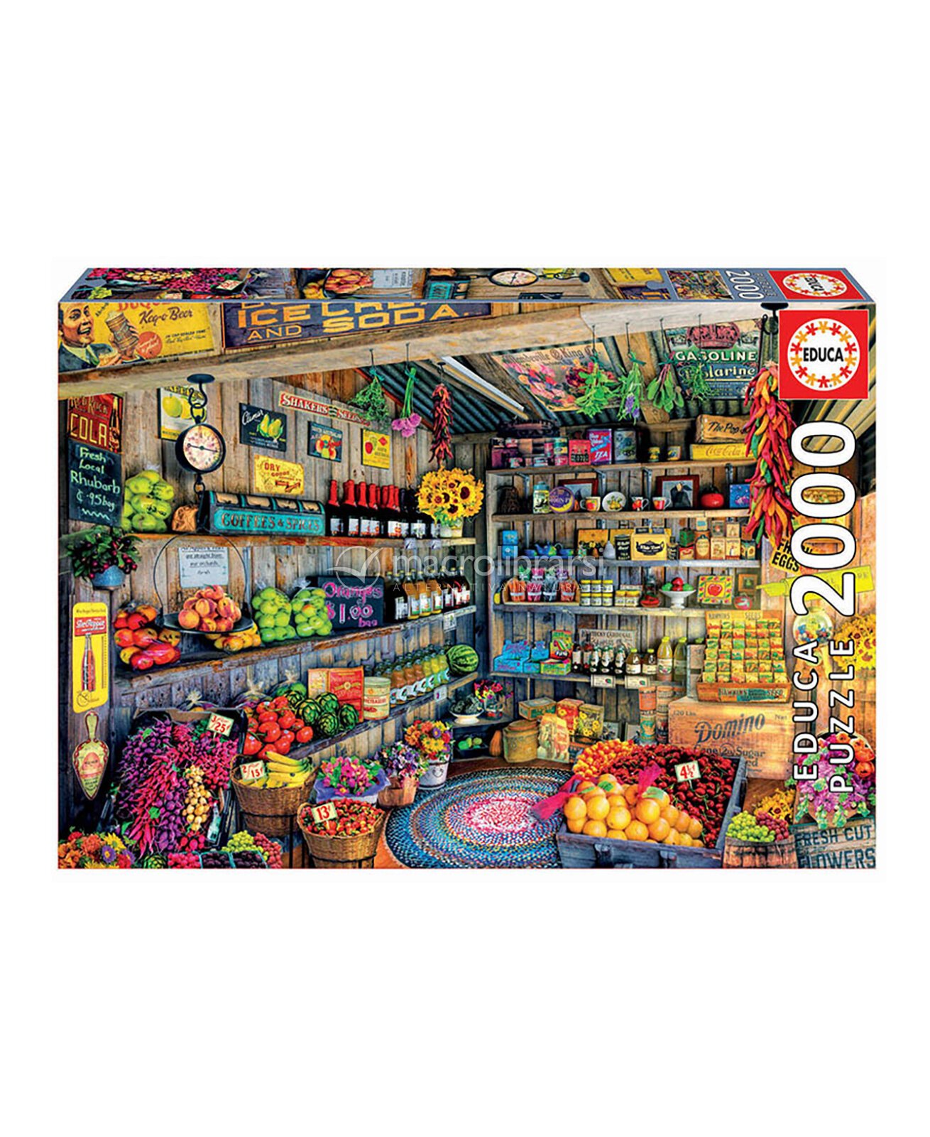 Puzzle 2000 Pezzi Emporio di Educa 