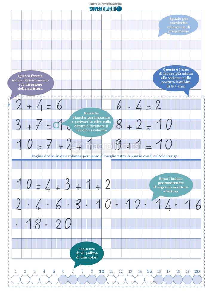 Quaderno Super Quadretti — Quaderno