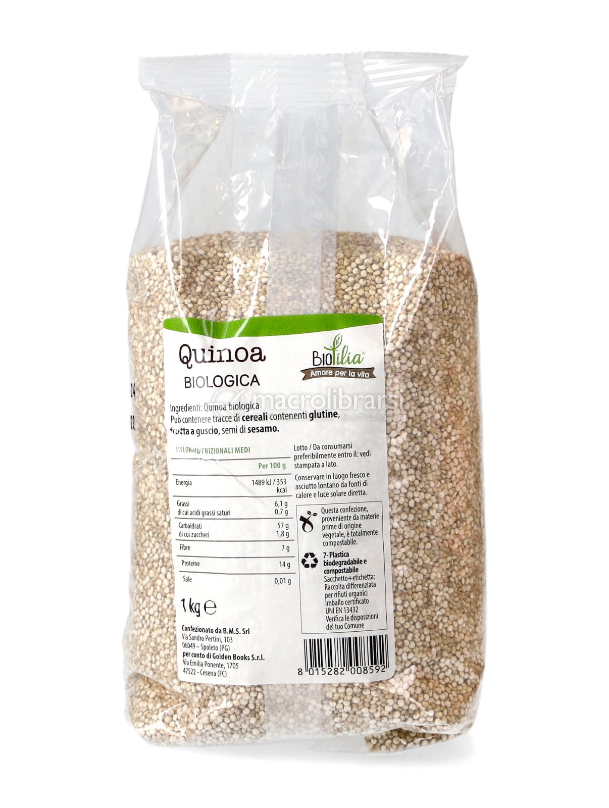 Quinoa Biologica di Biofilia® 