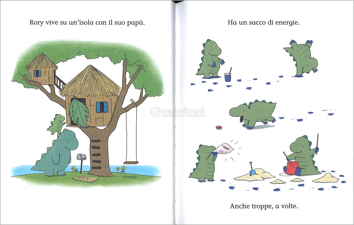 Rory il Dinosauro e il suo Papà — Libro di Liz Climo