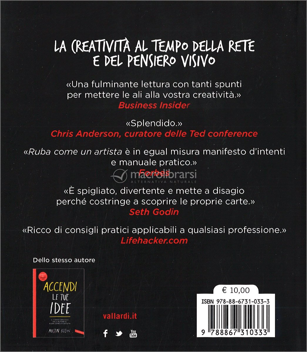 Ruba Come un Artista — Libro di Austin Kleon