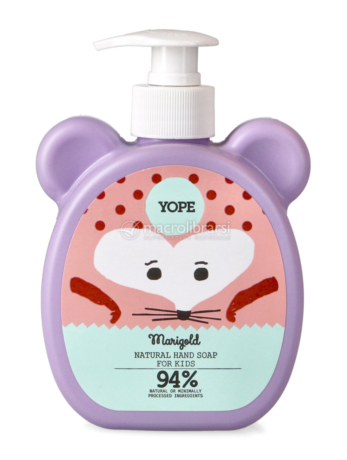 Sapone Mani Naturale per Bambini di Yope 