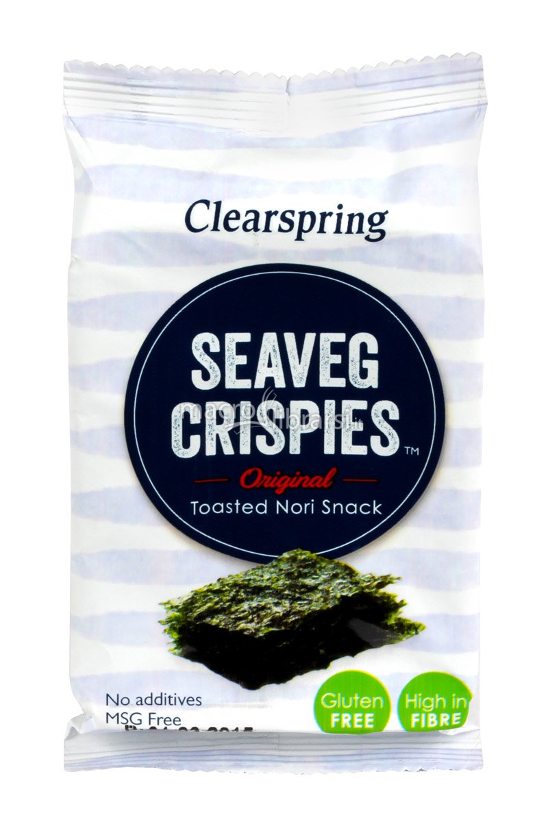 Seaveg Crispies Alghe Nori Chips Clearspring