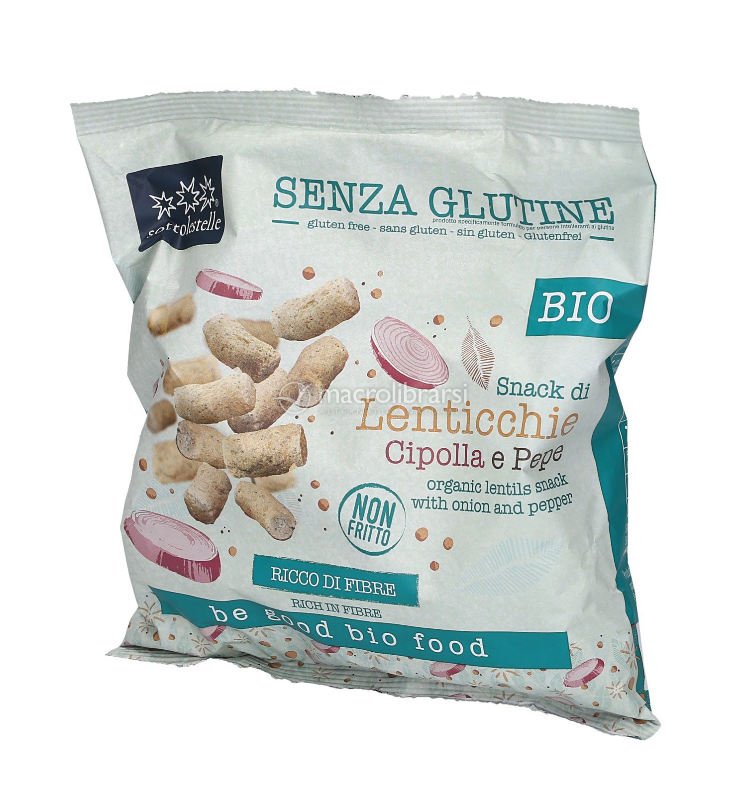 Snack di Lenticchie, Cipolla e Pepe di Sottolestelle 