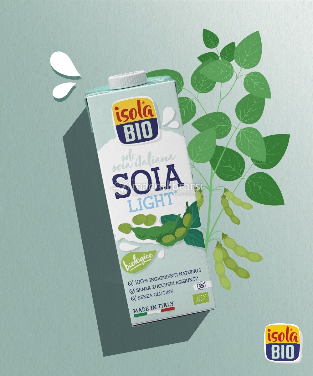 Alternativa vegetale allo yogurt con soia italiana bio - L'Erborista