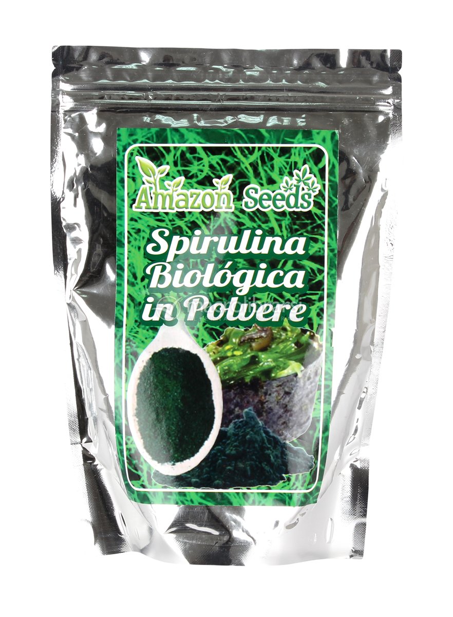 Spirulina Biologica in Polvere di Amazon Seeds Macrolibrarsi.it