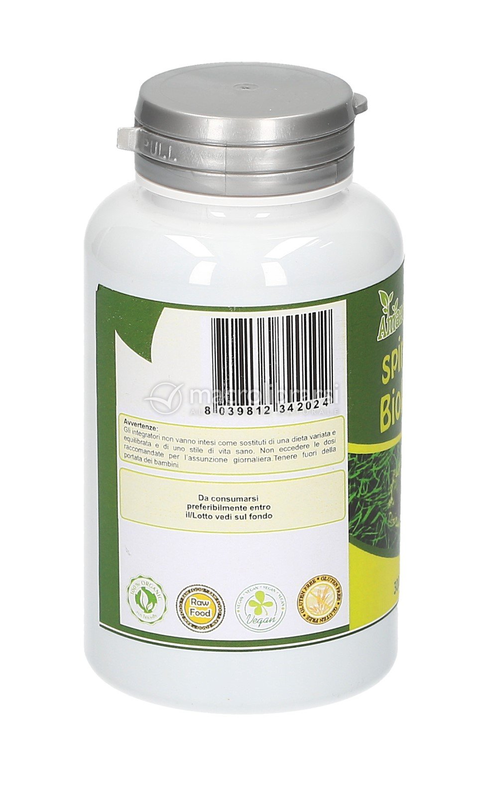 Spirulina Biologica Integratore in Compresse di Amazon Seeds