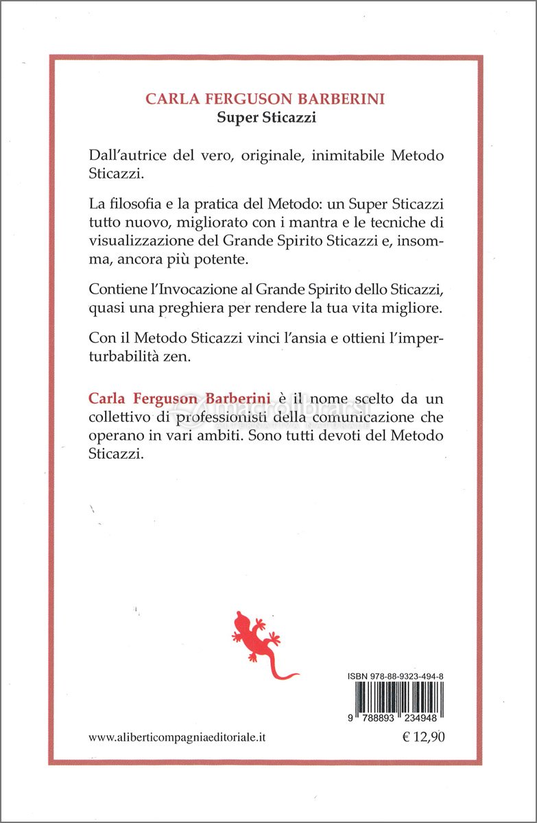 Super Sticazzi — Libro di Carla Ferguson Barberini