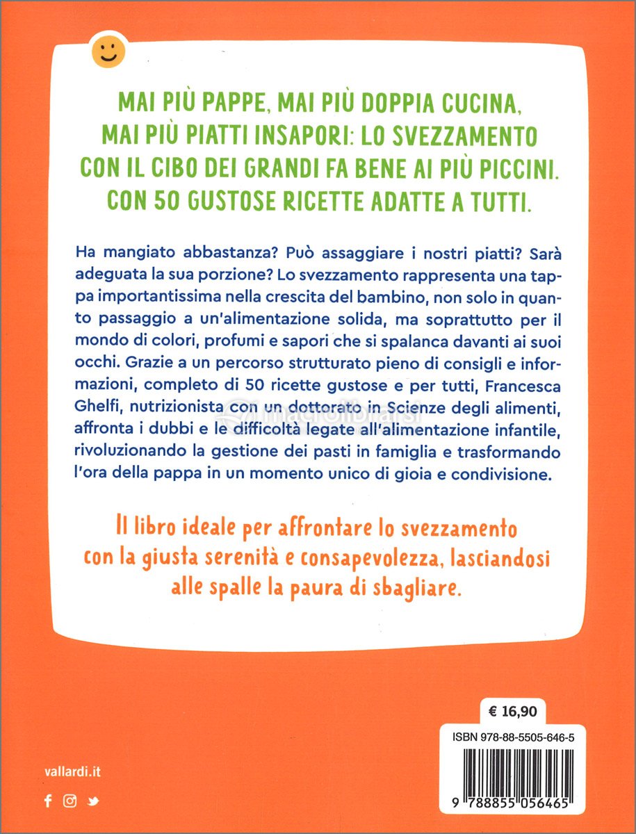 Svezzamento Senza Pensieri di Vallardi 