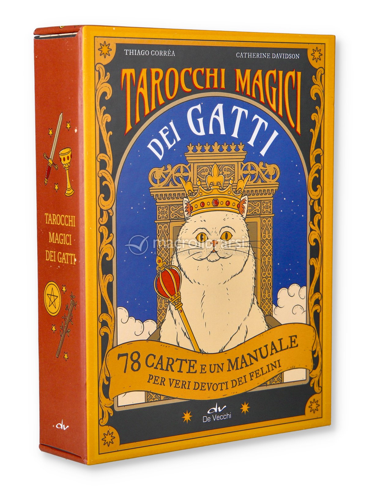 Tarocchi Magici Dei Gatti. 78 Carte E Un Manuale Per Veri Devoti Dei  Felini. Edi - Correa Thiago; Davidson Chaterine