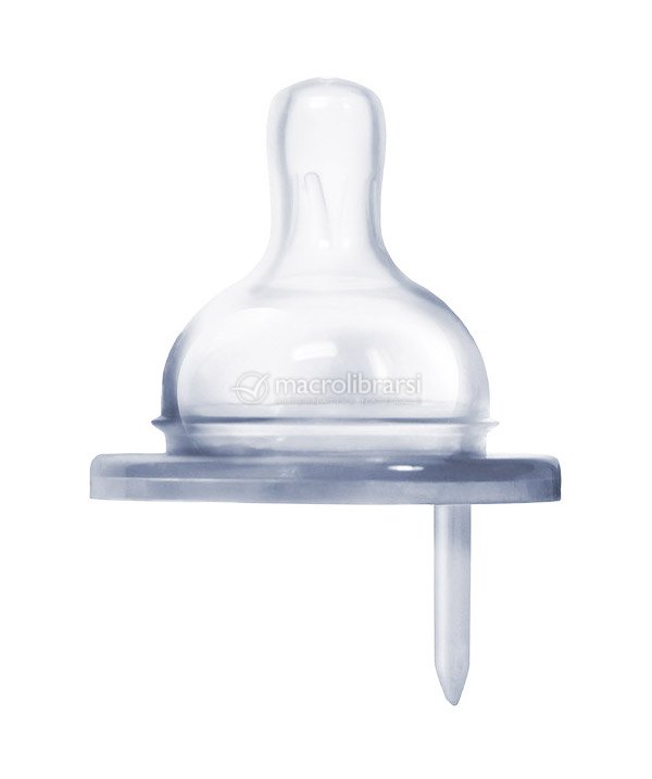 Oberni 2 Tettarelle In Silicone Per Biberon - Misura L (Flusso Veloce), Ricambio Originale