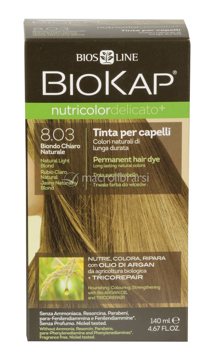 Tinta Per Capelli Biokap Nutricolor Delicato