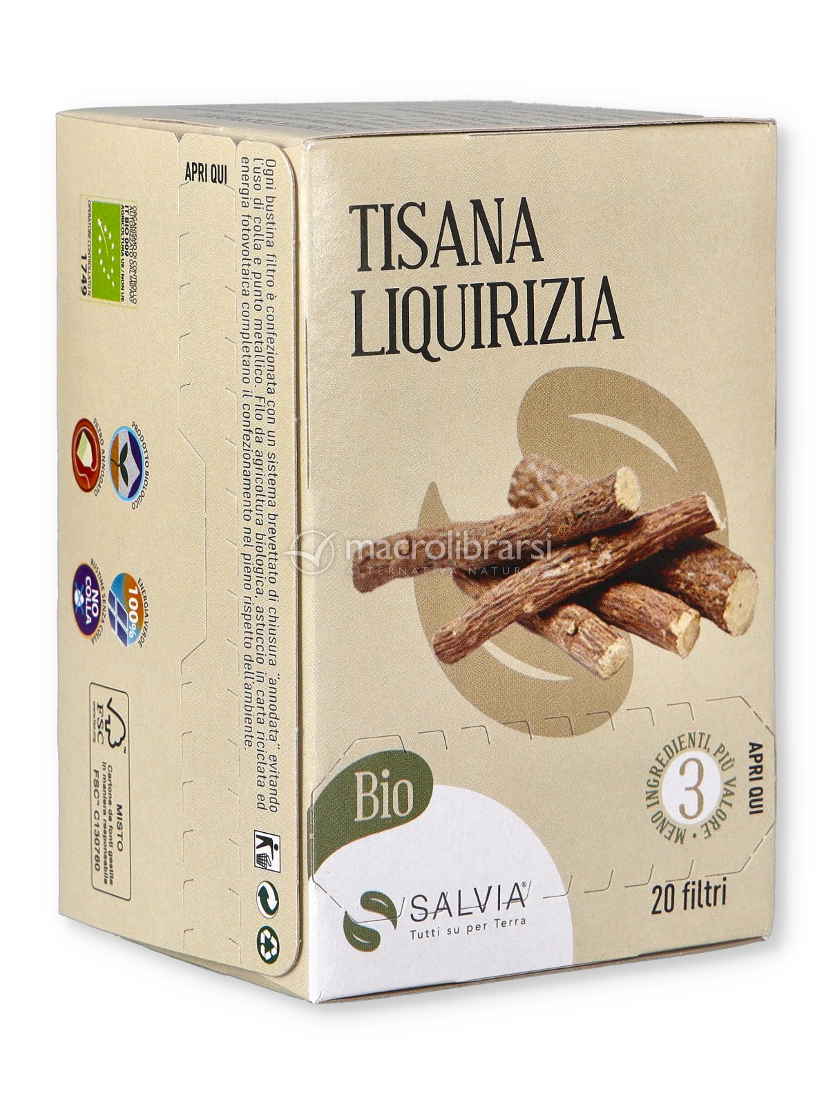 Tisana Liquirizia Bio di Salvia 