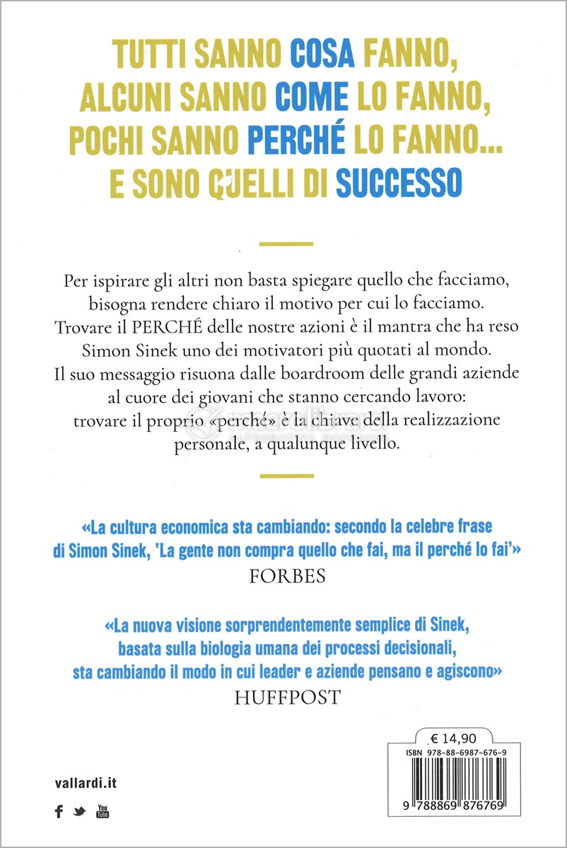 Trova il Tuo Perché — Libro di Simon Sinek