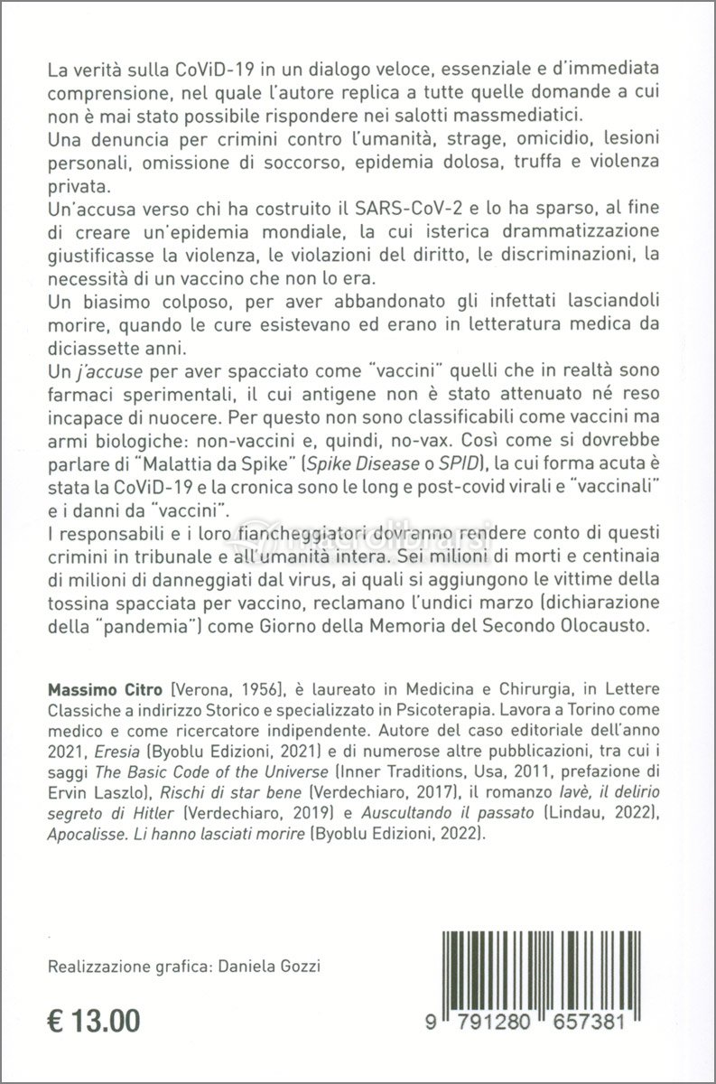 V-19 — Libro di Massimo Citro