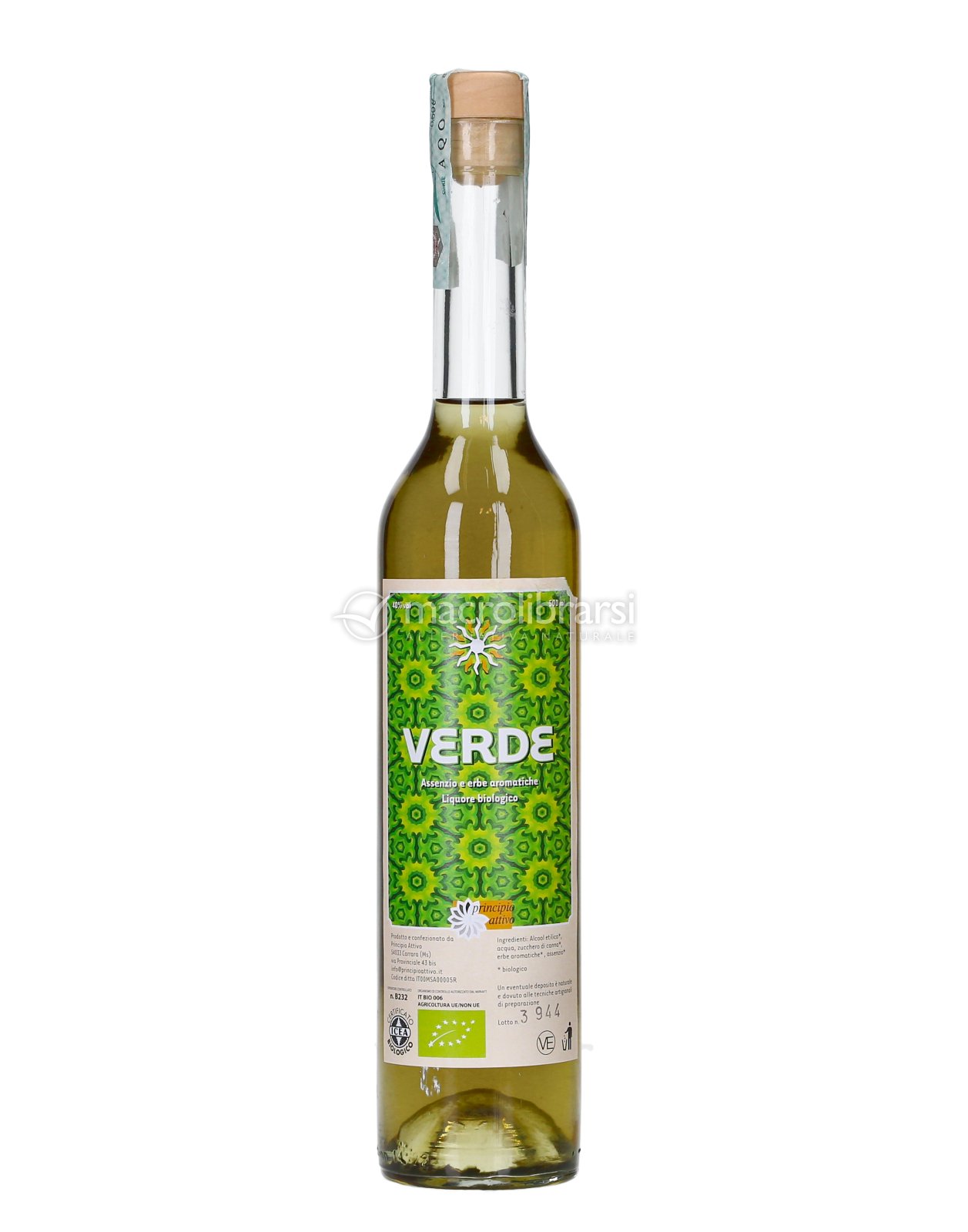 Verde Liquore - Assenzio e Erbe Aromatiche di Principio Attivo 