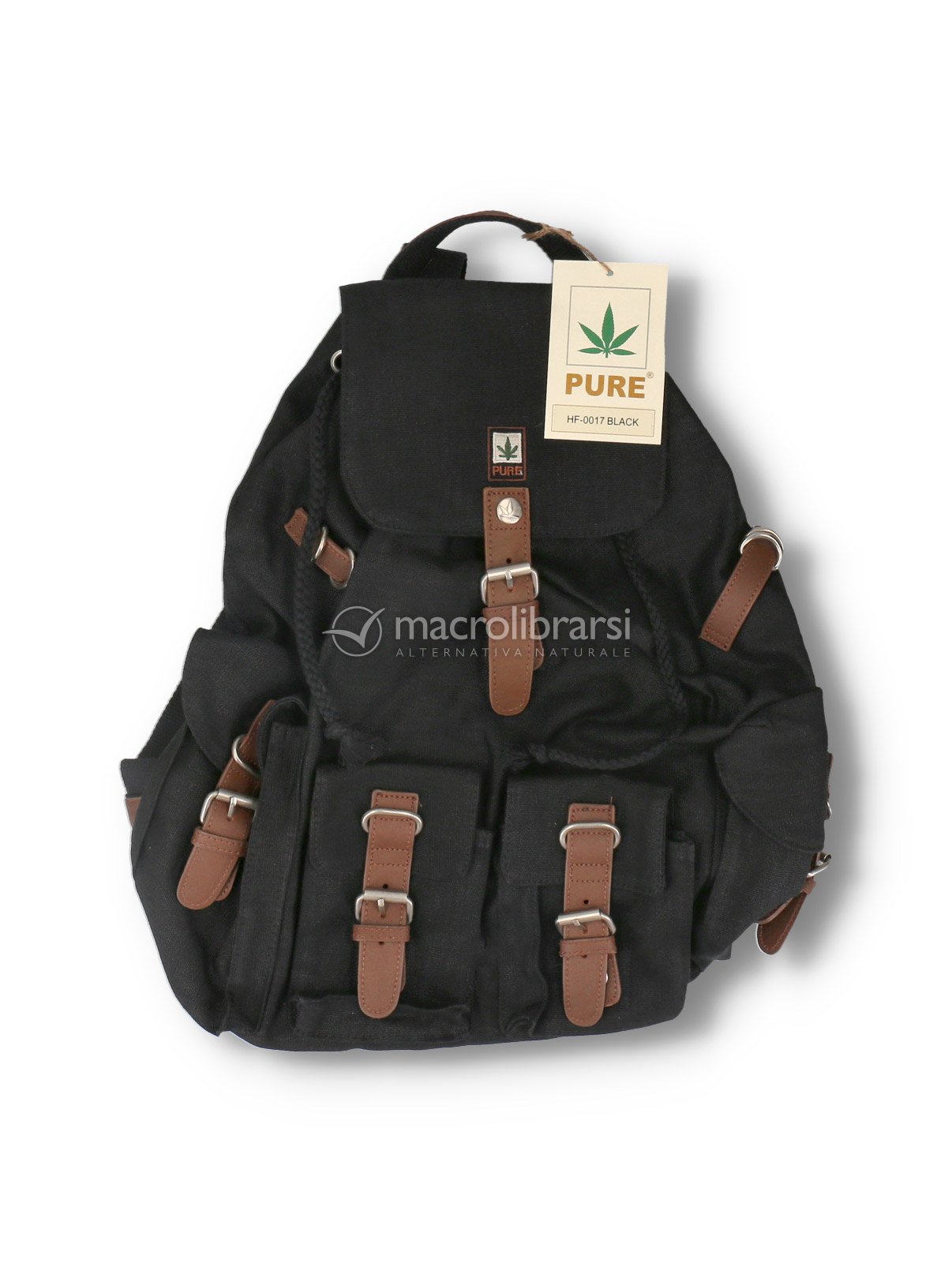 Zaino PURE a 4 Tasche HF017 | Oasi della Canapa