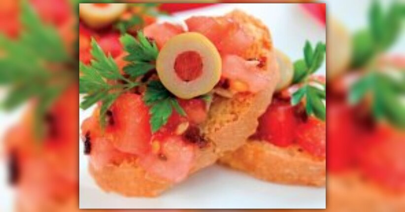 Bruschette per picnic