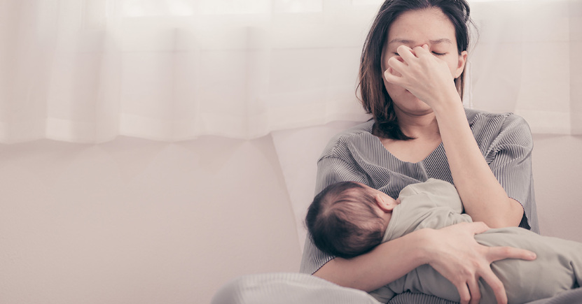 La doccia delle neo mamme: una missione impossibile
