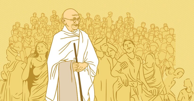 Mahatma Gandhi: un riassunto della sua vita e del suo messaggio