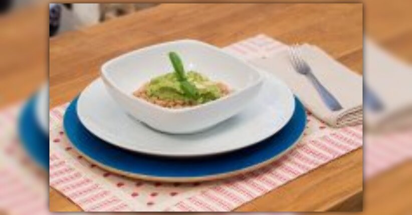 Orzo mondo con pesto di zucchine e basilico - estratto da "L'Apprendista Macrobiotico"