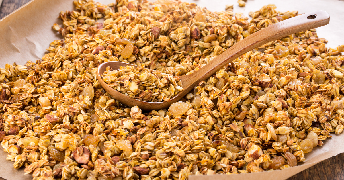 Golden Granola Home Made