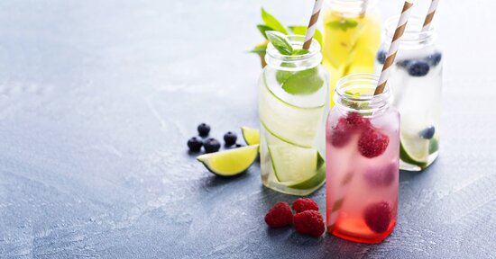 3 ricette di acque aromatizzate