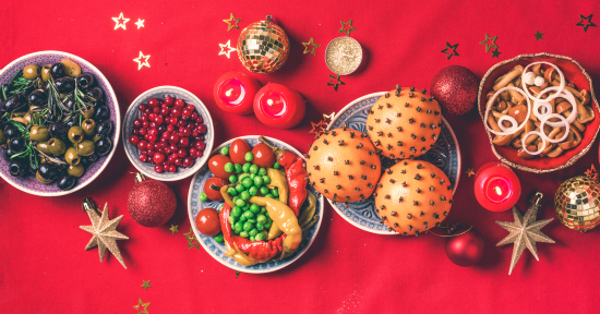 8 antipasti di Natale