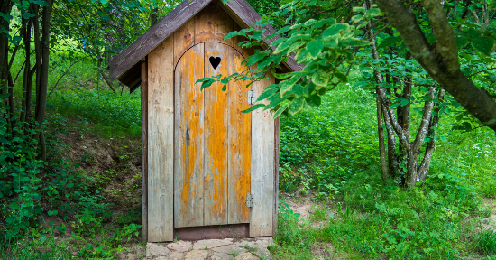 Bagno a secco anche in città