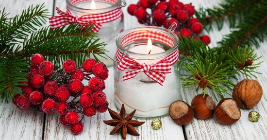Candele fai da te al profumo di oli essenziali