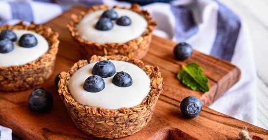 Cestini di avena senza zucchero, la mia ricetta a 2 ingredienti