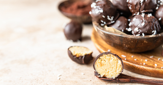 Cioccolatini proteici di ceci e senza zucchero: la ricetta