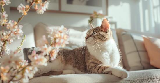 Come gestire la muta del gatto in primavera