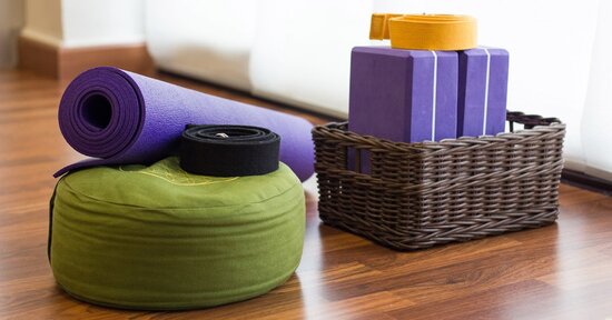 Crea il tuo spazio yoga