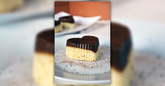 Cuoricini alla crema di liquirizia e anice